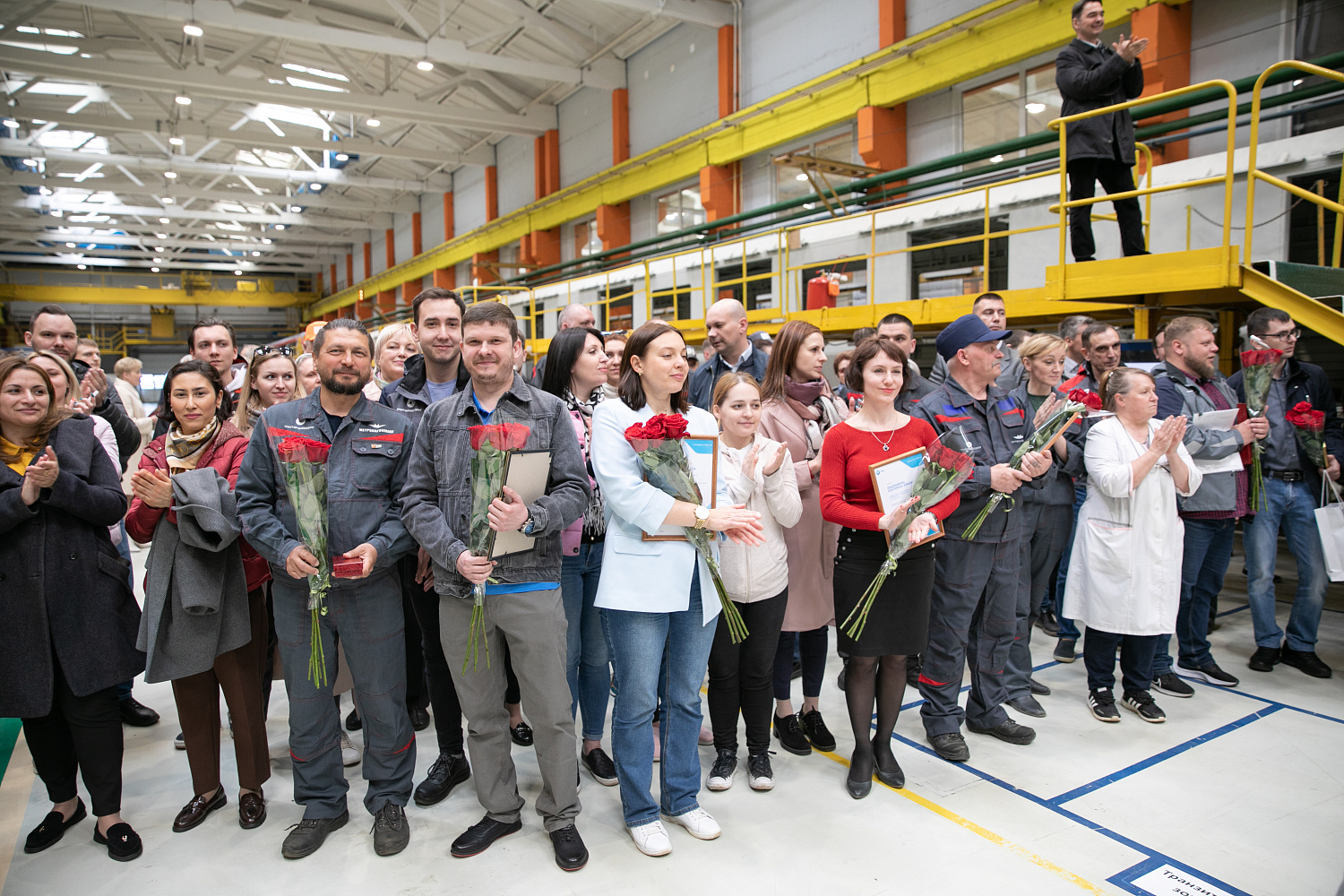 На Метровагонмаше открыли стелу в честь 125-летия предприятия